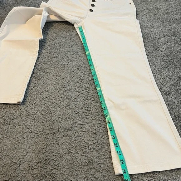 Toad & Co Earthworks kick flare crop pant size 10 NWT - Picture 11 of 11